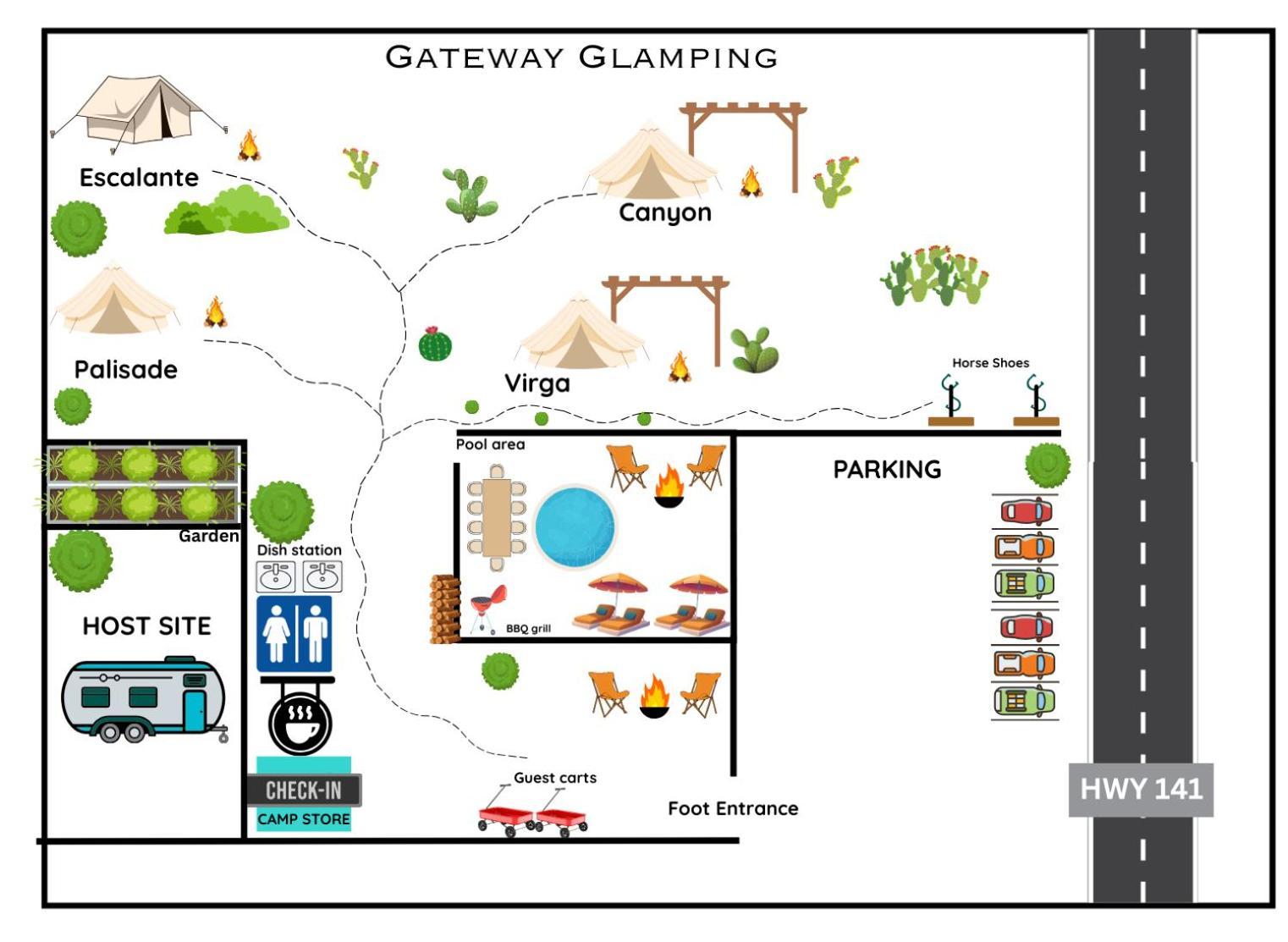 Gateway Glamping Hotel Ngoại thất bức ảnh